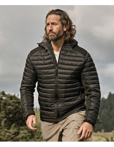 TEE-9610-Mens Hooded Outdoor Crossover Jacket